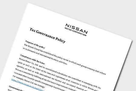 Tax Governance Policy