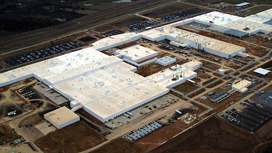 ミシシッピ州キャントン新工場、操業開始