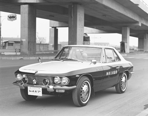 Japan's first highway police car
