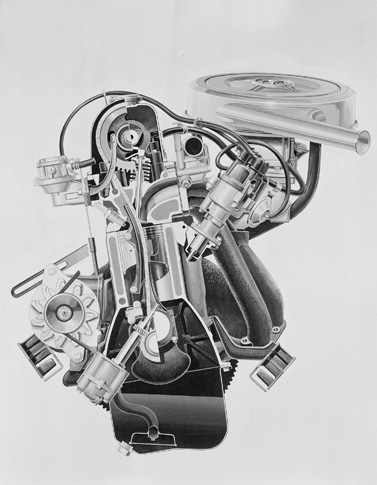 L13型 OHCエンジン