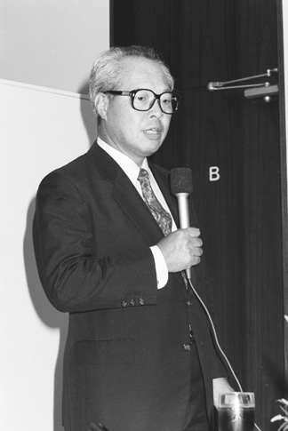 Press conference (Mr. Yasuharu NAMBA, President)