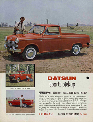 DATSUN Pickup 320 (English)