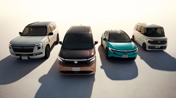 日産自動車、ジャパンモビリティショー2025で3つのフラッグシップモデルを公開