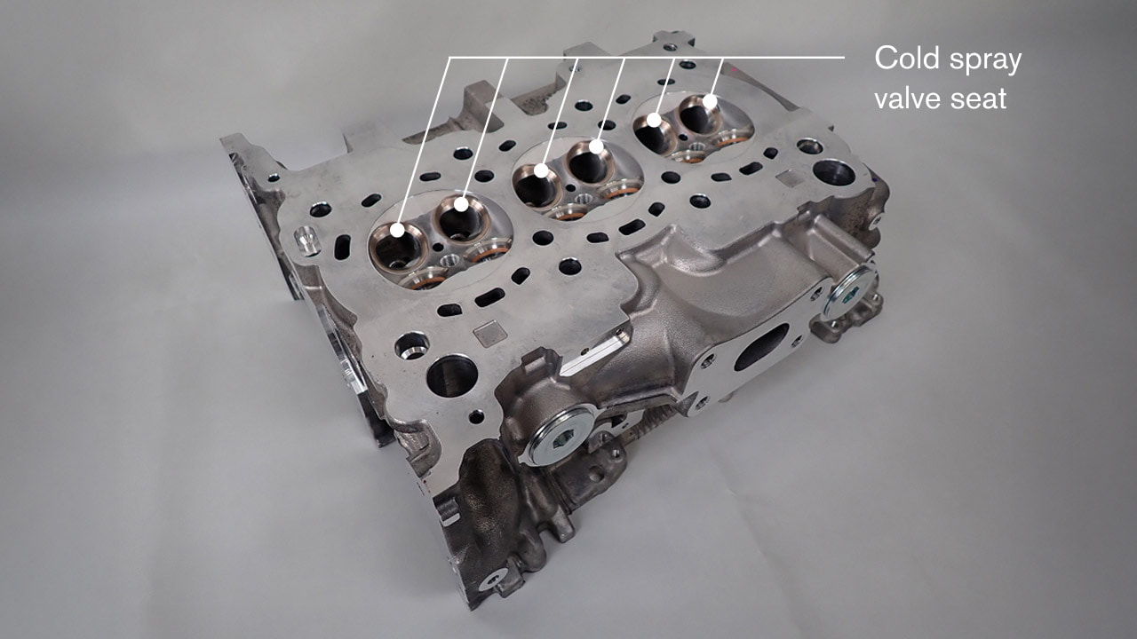 New ZR15DDTe engine cylinder head