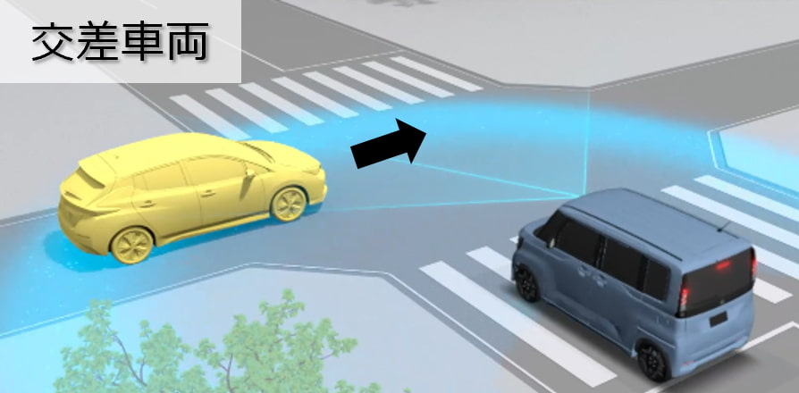 交差車両