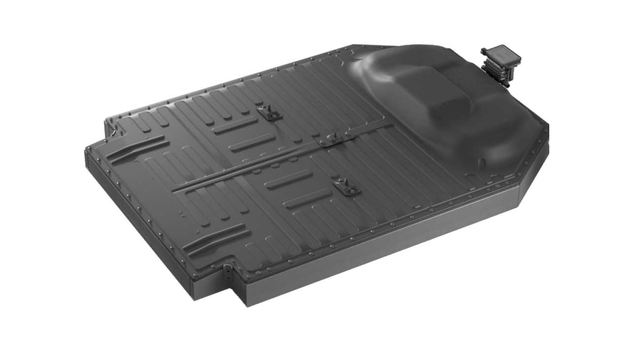 Large-capacity flat battery structure Large-capacity flat battery structure