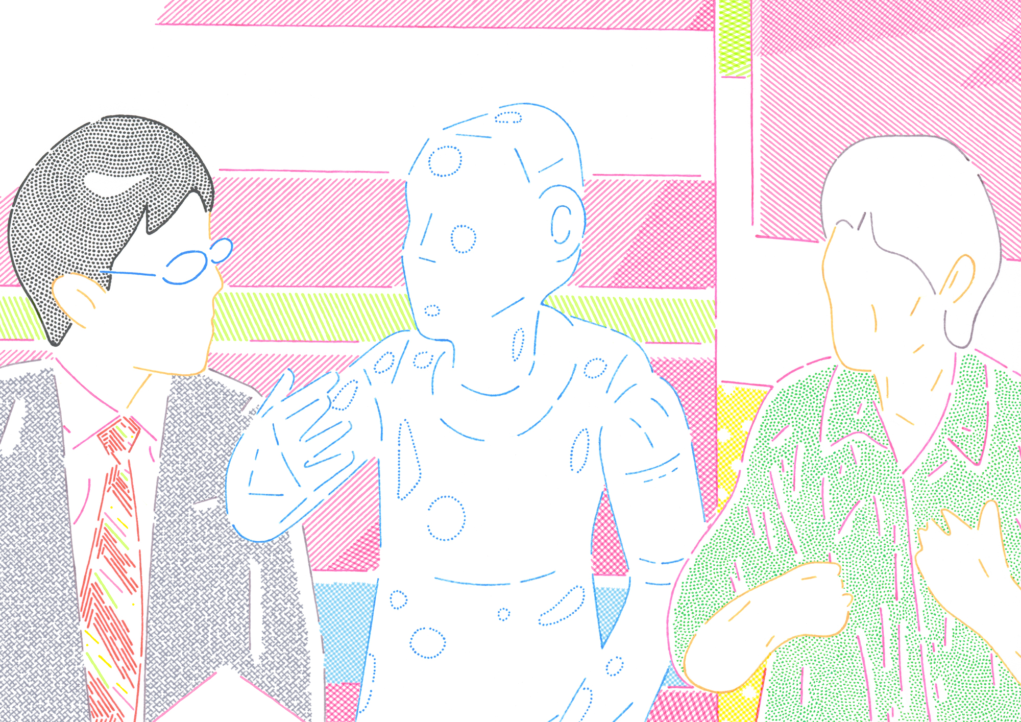 ロボットと楽しく働く