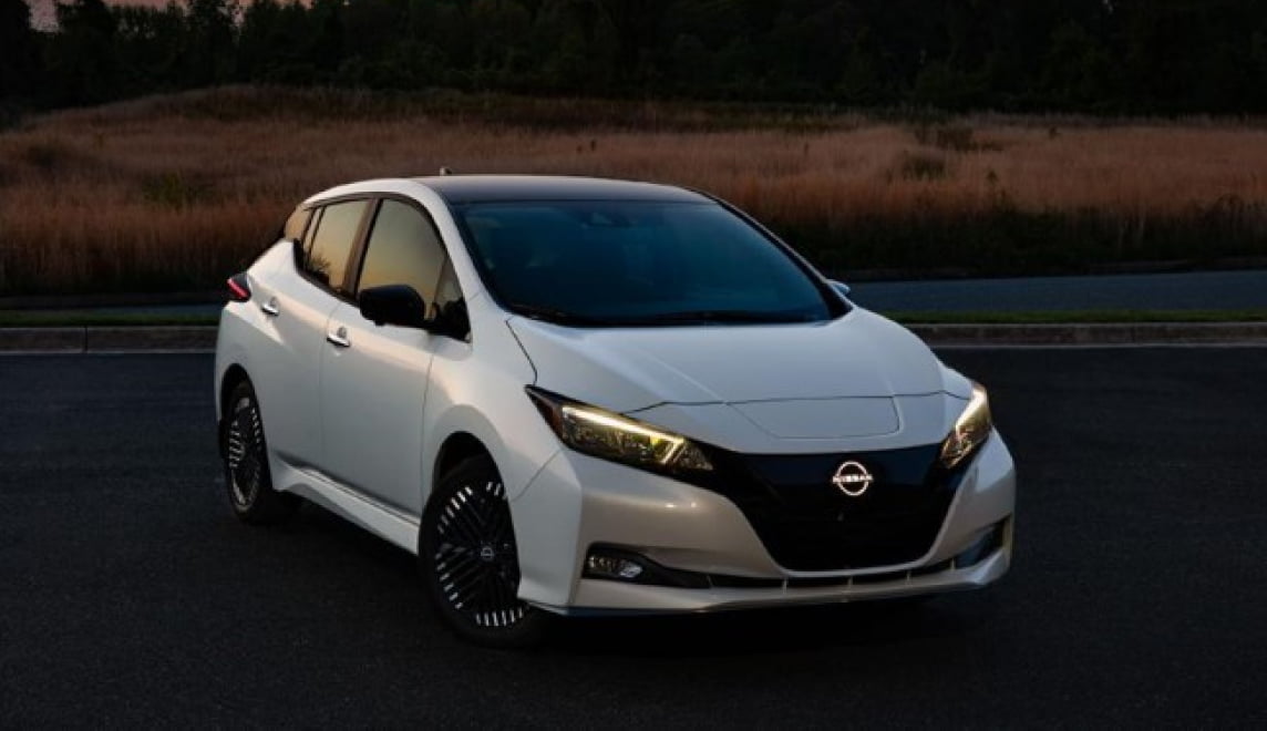 Nissan LEAF wins 2025 Canadian best residual value award