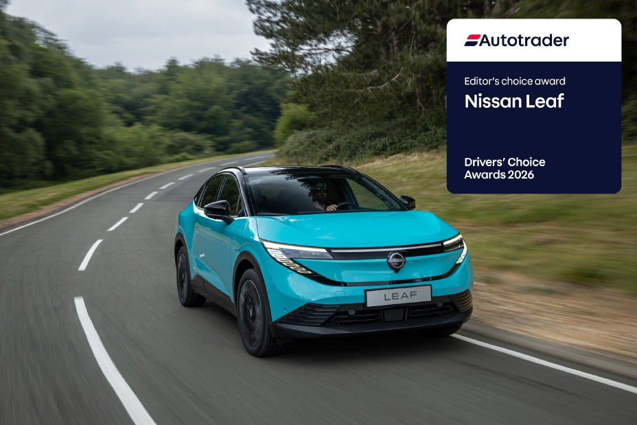 All-Nissan LEAF is named the Editor's Choice at the Autotrader Drivers' Choice Awards 2026